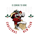 Santa Claus CHRISTMAS HOLIDAY  Ready To Press Dtf Transfers dtfintexas