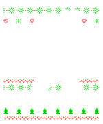 Santa With Ugly  Christmas Pattern  Christmas Holiday  Ready To Press Dtf Transfers dtfintexas