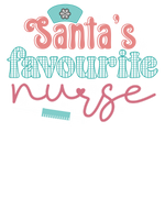 Santa's Nurse Retro Christmas Holiday  Ready To Press Dtf Transfers dtfintexas