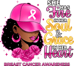 She Has Fire In Her Breast Cancer   Breast Cancer Awareness   Charities & Causes  Ready To Press  Dtf Transfers dtfintexas