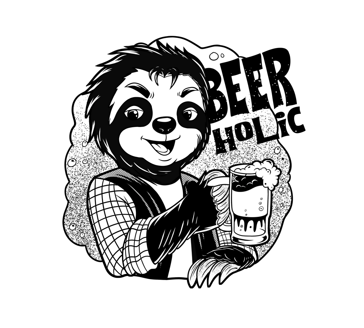 Sloth Split  (3)   Sloths  Animals  Ready To Press  Dtf Transfers dtfintexas
