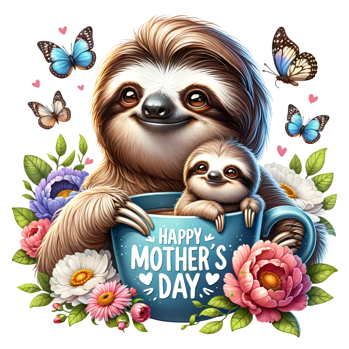 Sloths (1)    Sloths  Animals  Ready To Press  Dtf Transfers dtfintexas