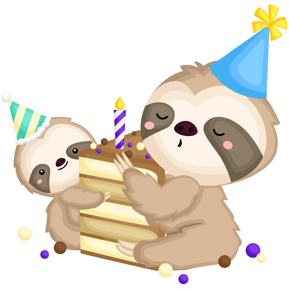 Sloths (5)    Sloths  Animals  Ready To Press  Dtf Transfers dtfintexas