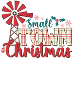 Small Town Christmas Shirt Plaid  Christmas Holiday  Ready To Press Dtf Transfers dtfintexas