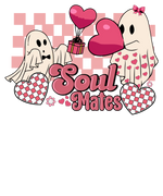 Soul Mates Retro Boo Funny Valentine Ghost Couple  Valentine' s Day  Holiday Ready To Press Dtf Transfers dtfintexas