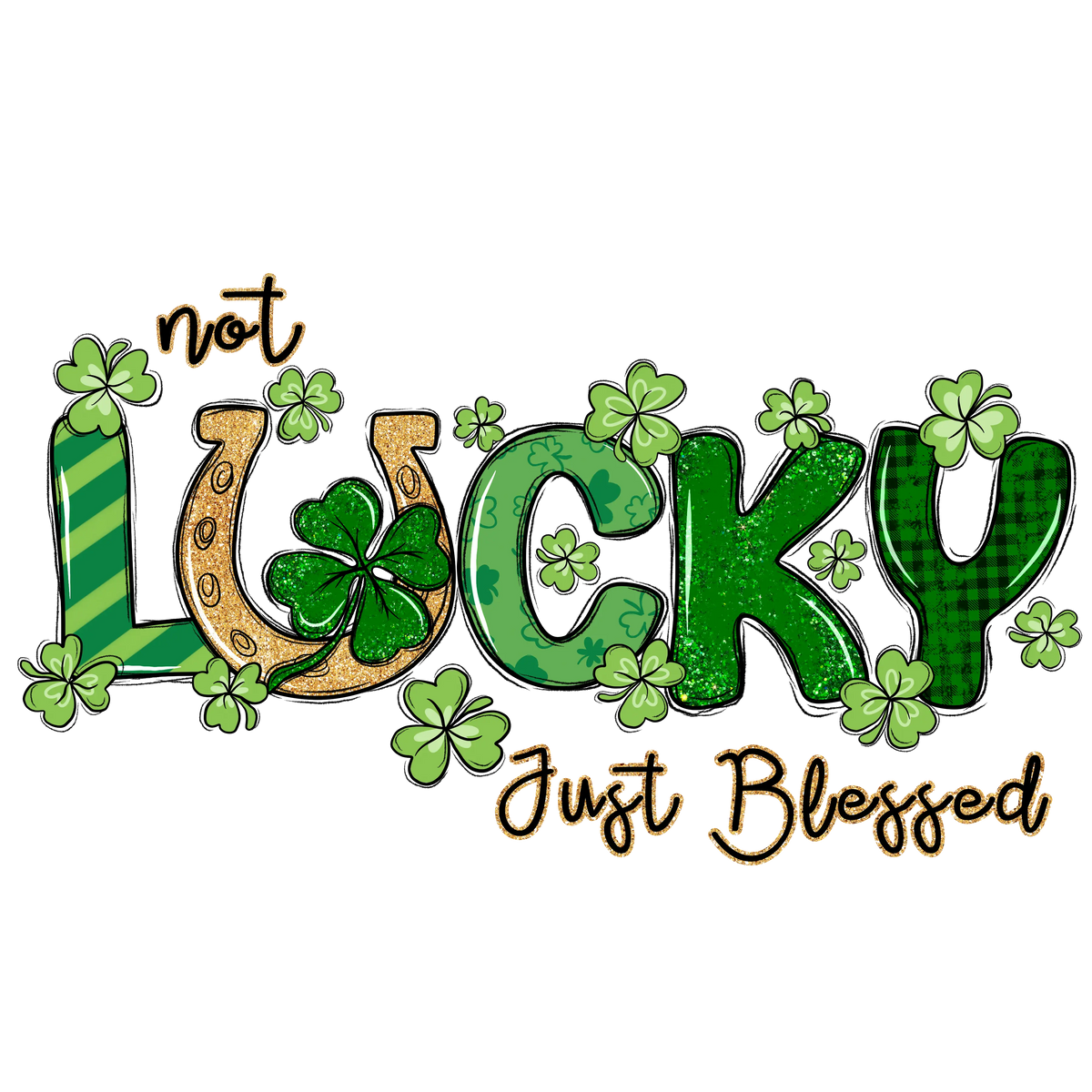 St.Patrick's Day (117) St.Patrick's Day Holiday Ready To Press Dtf Transfers dtfintexas