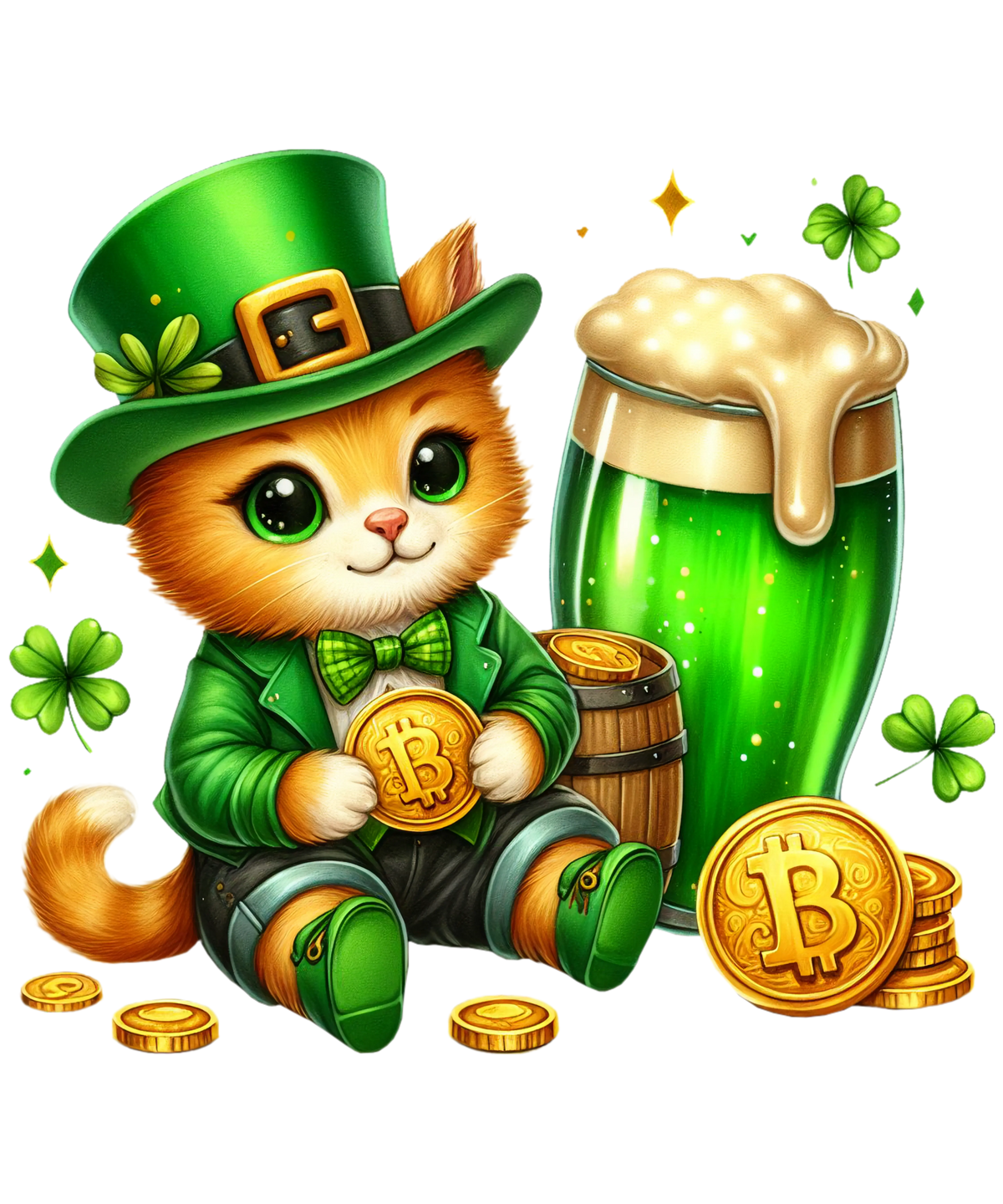 St.Patrick's Day (386) St.Patrick's Day Holiday Ready To Press Dtf Transfers dtfintexas