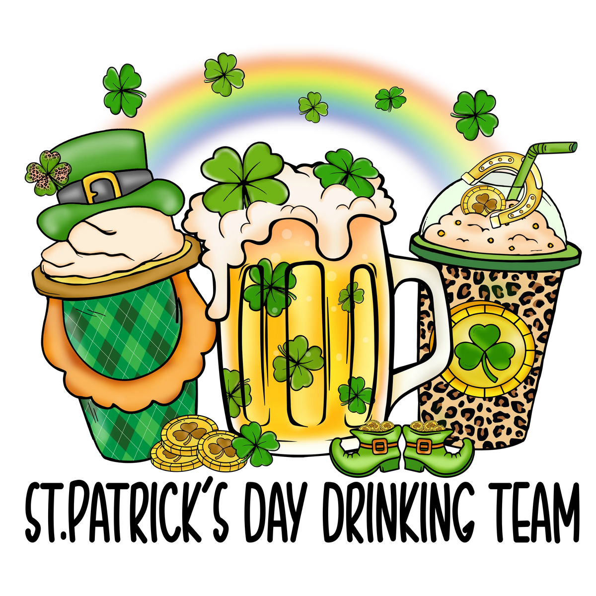 St.Patrick's Day (80) St.Patrick's Day Holiday Ready To Press Dtf Transfers dtfintexas