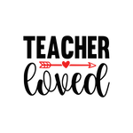 Teacher love  Valentine' s Day  Holiday Ready To Press Dtf Transfers dtfintexas