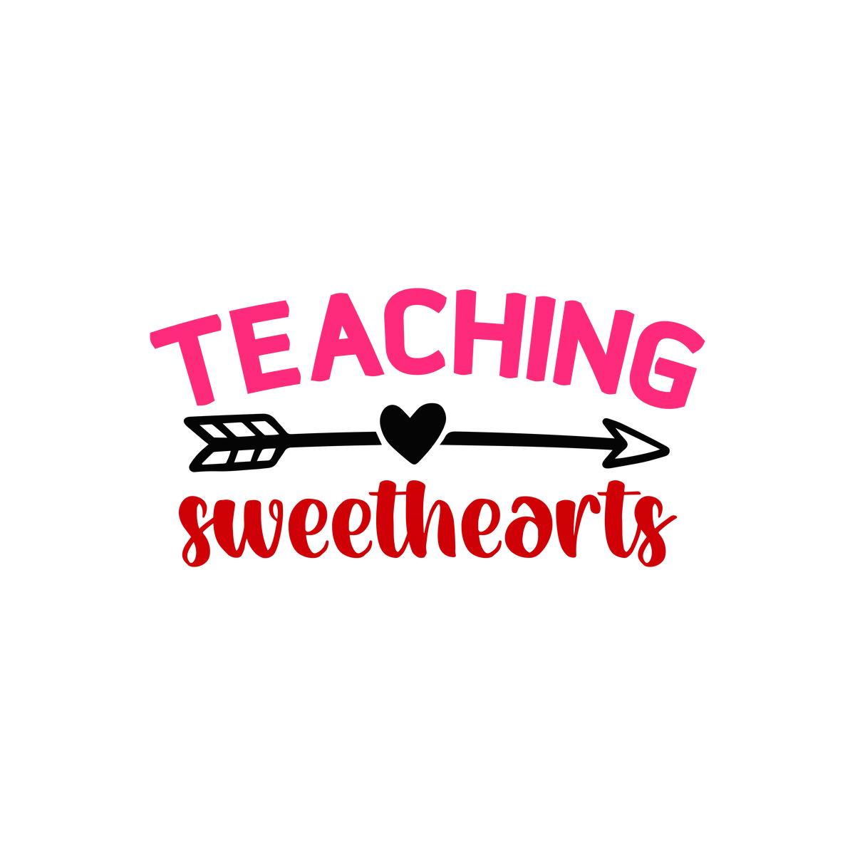 Teaching sweethearts Valentine' s Day  Holiday Ready To Press Dtf Transfers dtfintexas