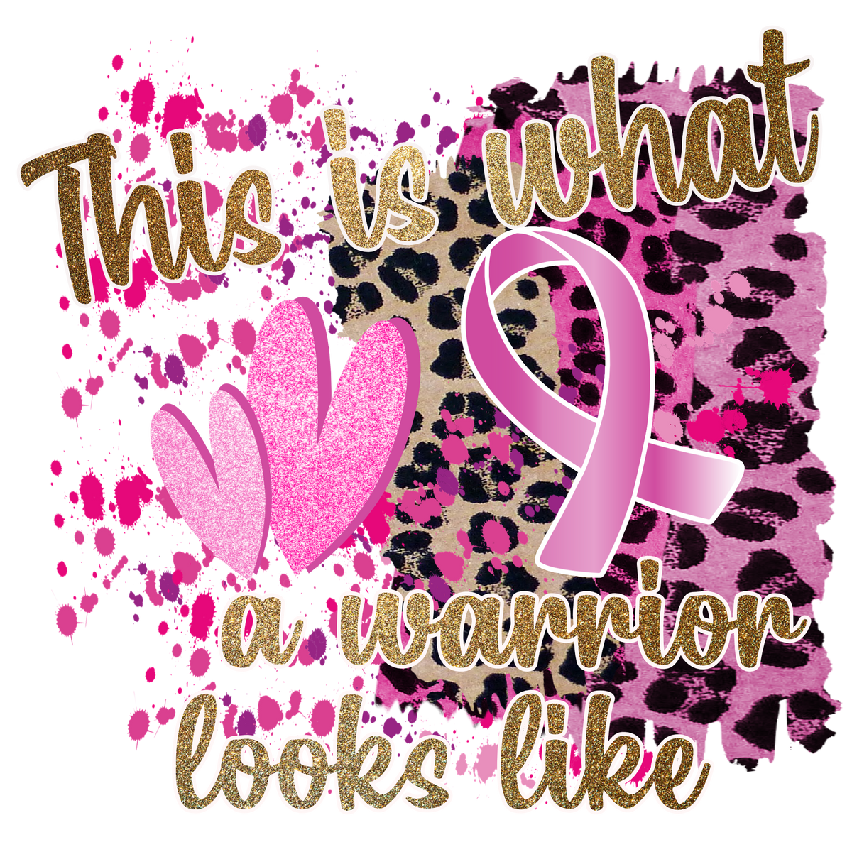This is What a Warrior Looks Like   Breast Cancer Awareness   Charities & Causes  Ready To Press  Dtf Transfers dtfintexas