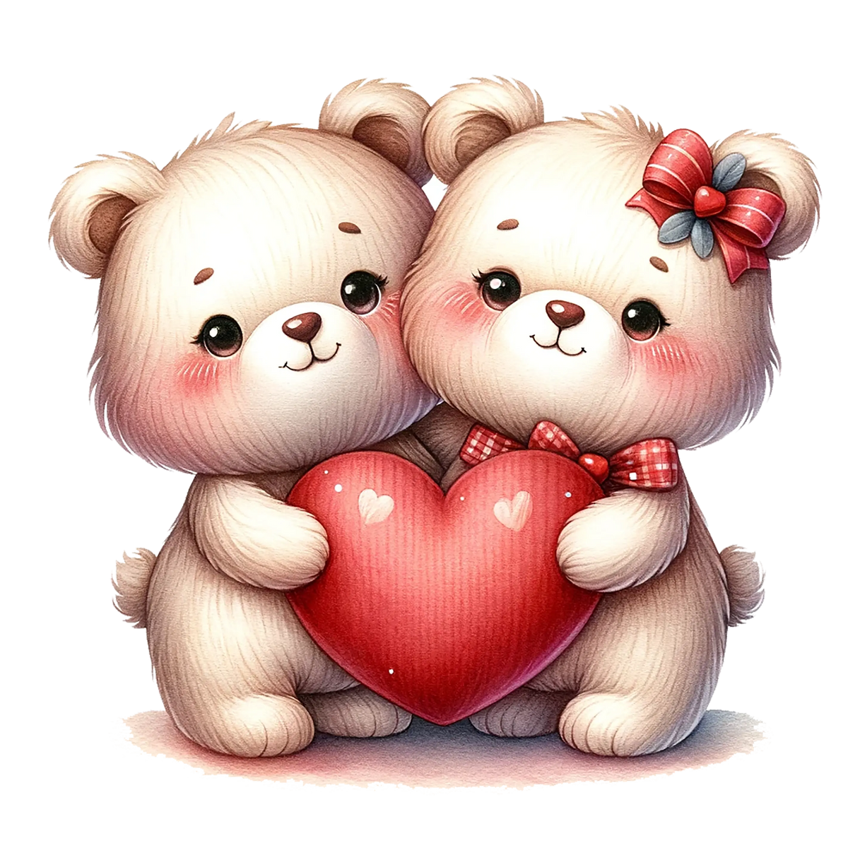 Valentina Bear (8) Valentine' s Day  Holiday Ready To Press Dtf Transfers dtfintexas