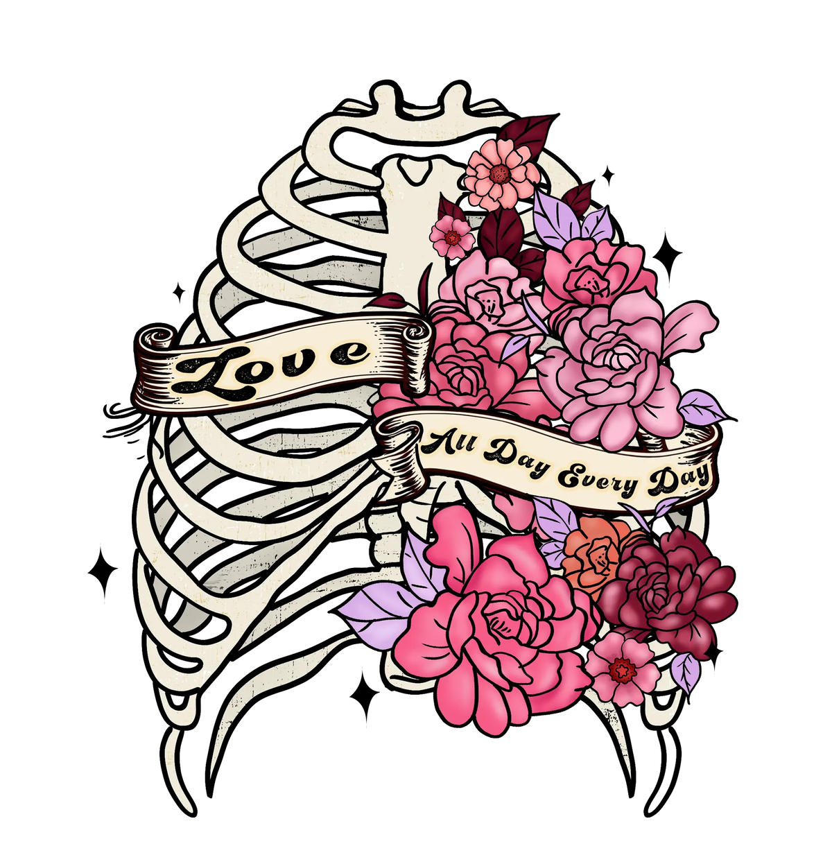 Valentina Skeleton  (8)   Valentine' s Day  Holiday Ready To Press Dtf Transfers dtfintexas