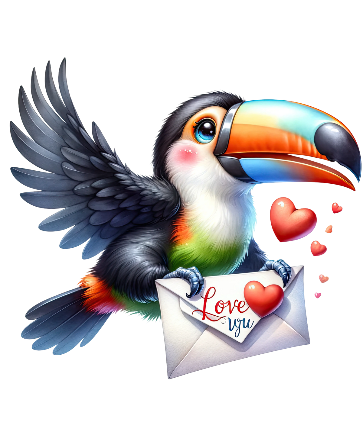 Valentine Birds (11) Valentine' s Day  Holiday Ready To Press Dtf Transfers dtfintexas