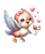 Valentine Birds (13) Valentine' s Day  Holiday Ready To Press Dtf Transfers dtfintexas
