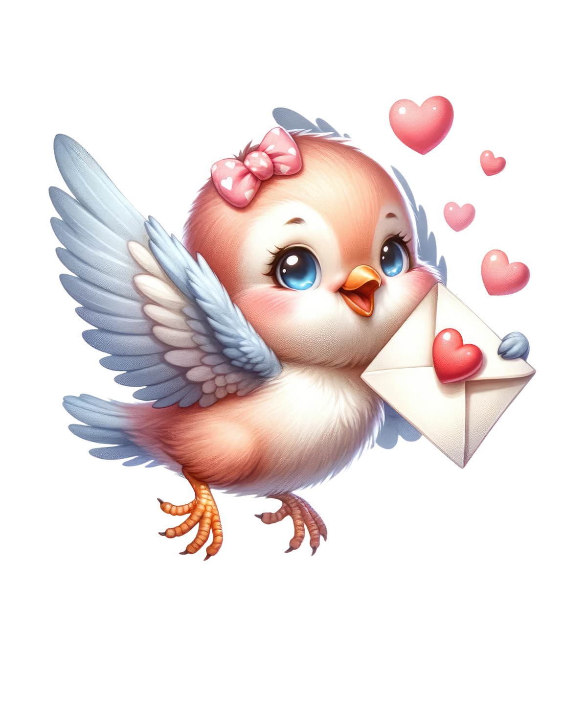 Valentine Birds (13) Valentine' s Day  Holiday Ready To Press Dtf Transfers dtfintexas