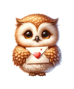 Valentine Birds (5) Valentine' s Day  Holiday Ready To Press Dtf Transfers dtfintexas