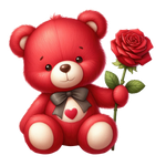 Copy of Valentine Rose 15Valentine' s Day  Holiday Ready To Press Dtf Transfers dtfintexas