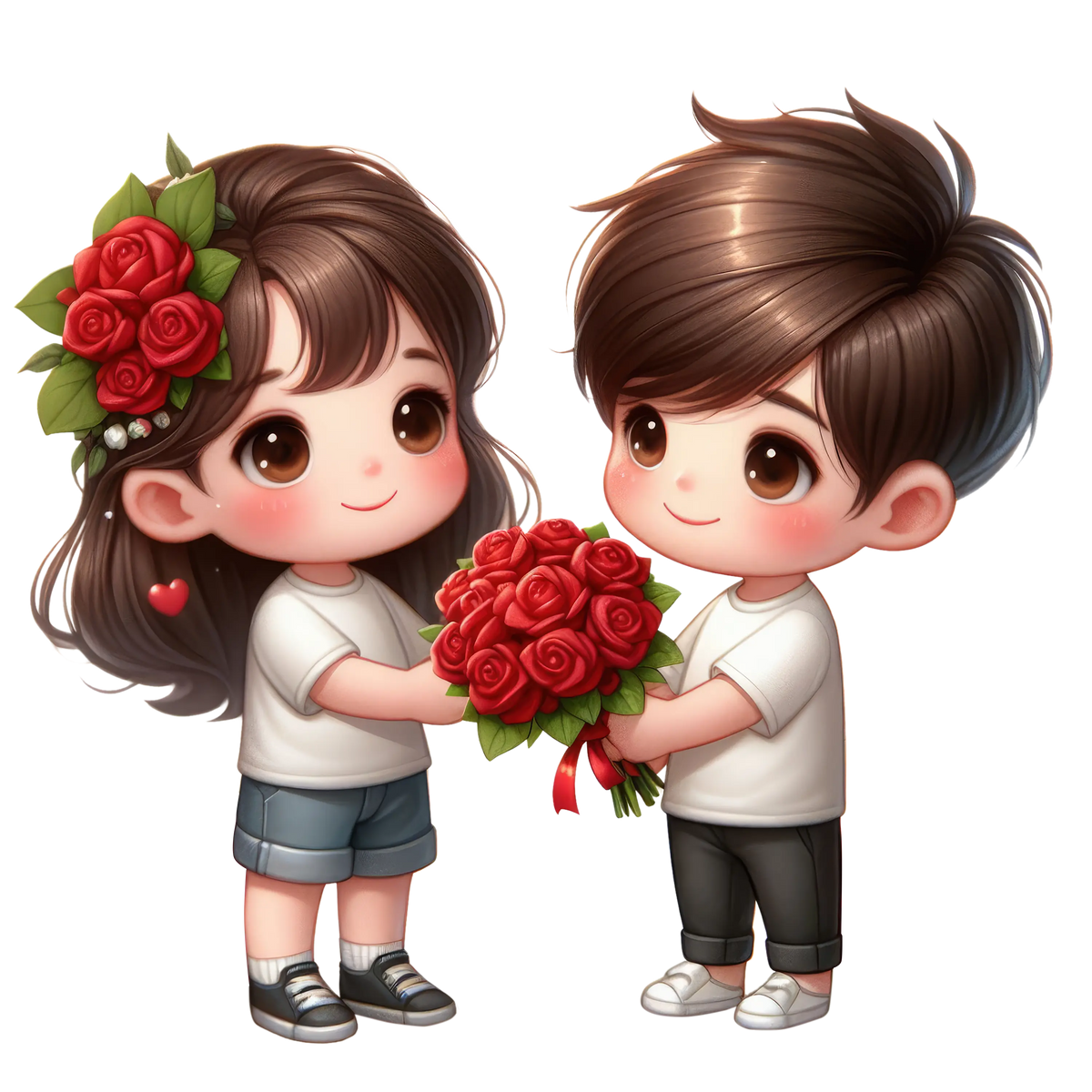 Valentine Rose 16 Valentine' s Day  Holiday Ready To Press Dtf Transfers dtfintexas