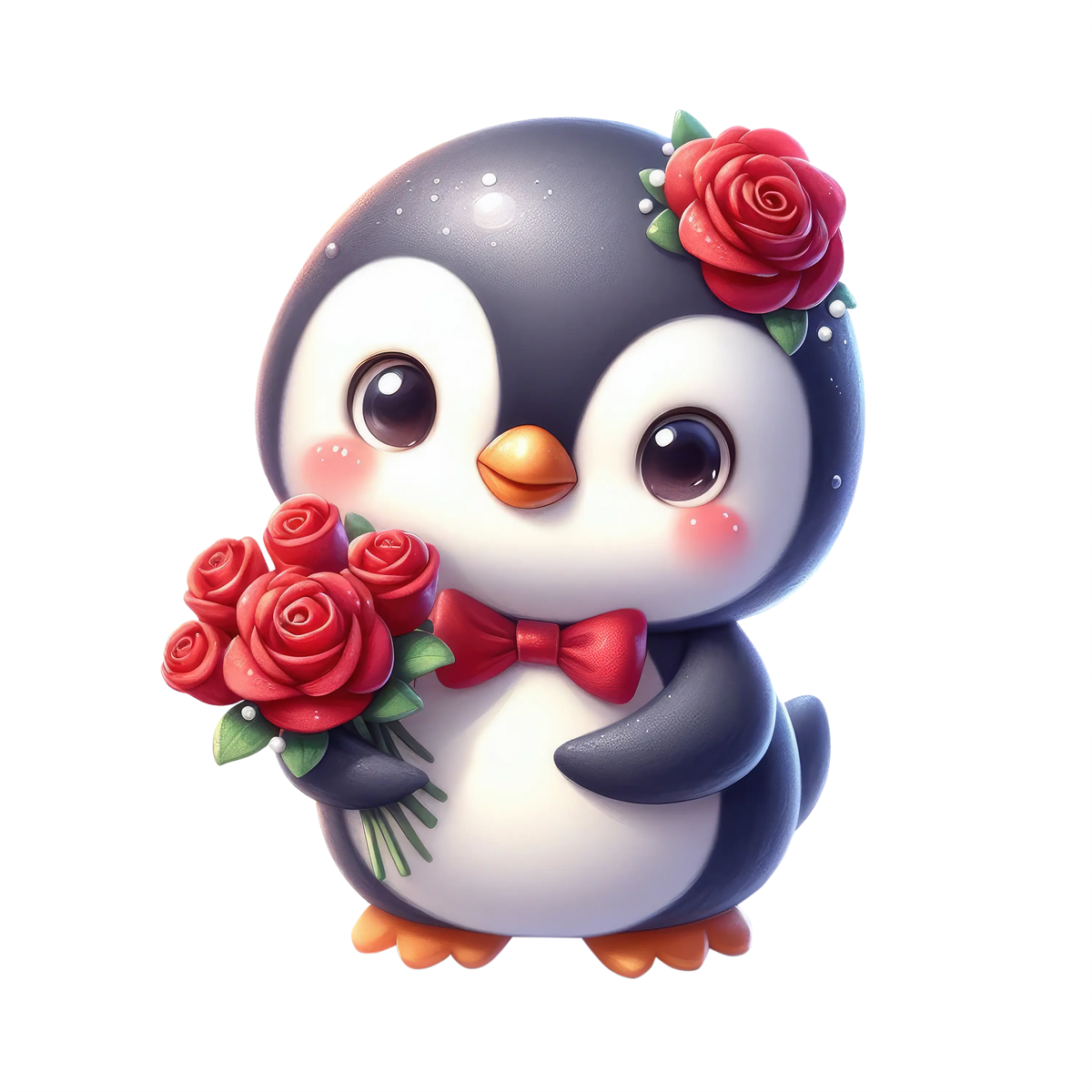 Valentine Rose 4 Valentine' s Day  Holiday Ready To Press Dtf Transfers dtfintexas