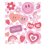 Valentines 9  Valentine' s Day  Holiday Ready To Press Dtf Transfers dtfintexas