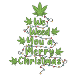 We weed you a merry christmas Christmas Holiday  Ready To Press Dtf Transfers dtfintexas