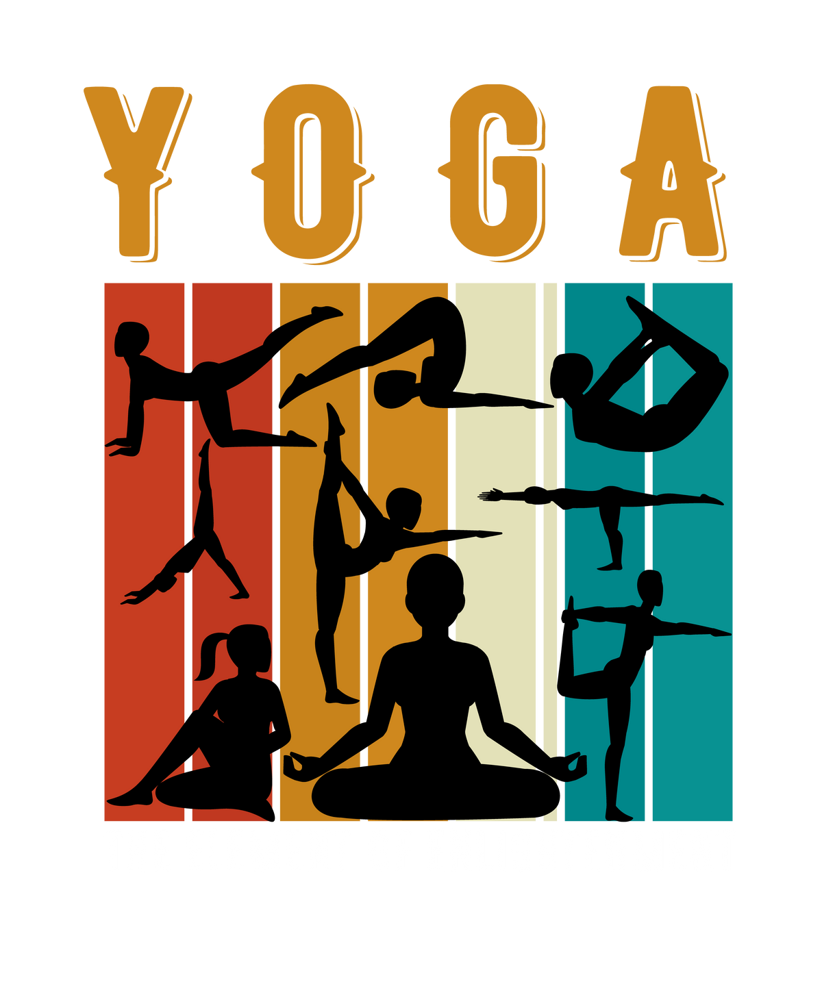 Yoga (110) Yoga Fitness Ready To Press  Dtf Transfers dtfintexas