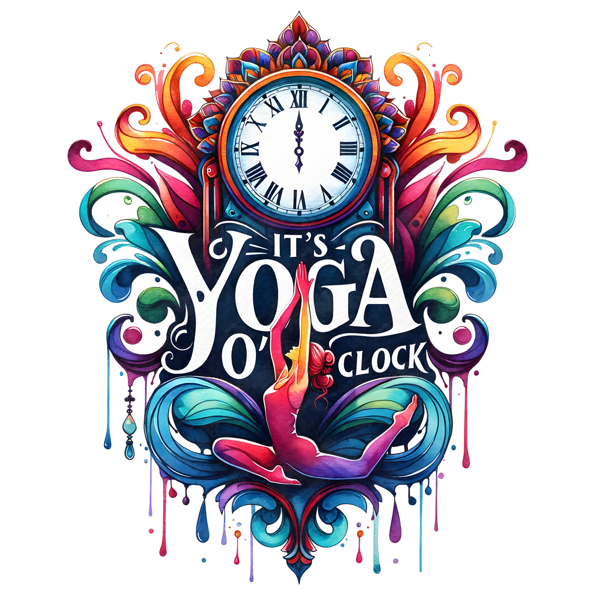 Yoga (189) Yoga Fitness Ready To Press  Dtf Transfers dtfintexas