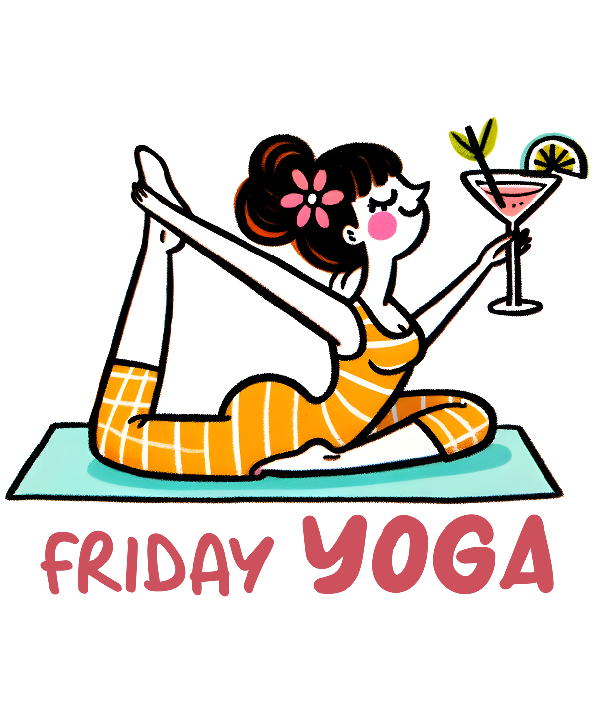 Yoga (233) Yoga Fitness Ready To Press  Dtf Transfers dtfintexas