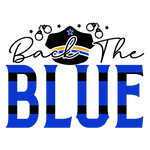 Back the blue 01 Police Military & First Responders Ready To Press Dtf Transfers dtfintexas