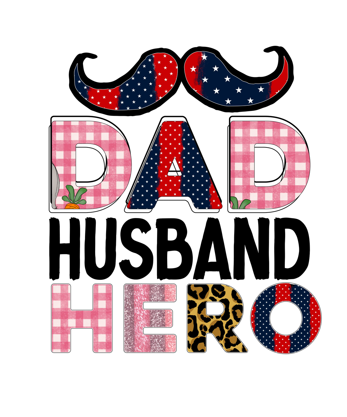 Biessed Dad (3) Father's Day Holidays Ready To Press Dtf Transfers dtfintexas