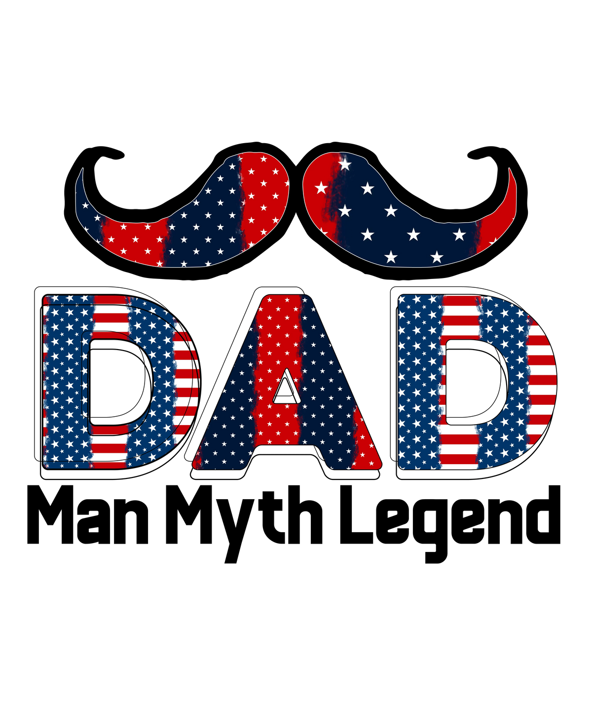 Biessed Dad (6)  Father's Day Holiday Ready To Press Dtf Transfers dtfintexas