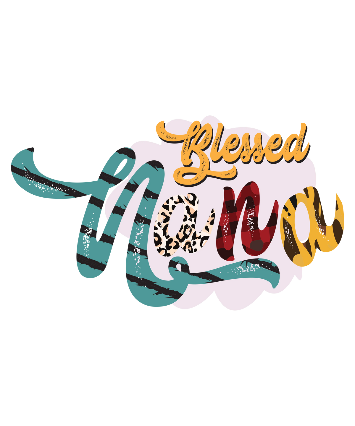 Blessed nana Mother's Day Holiday Ready To Press Dtf Transfers dtfintexas