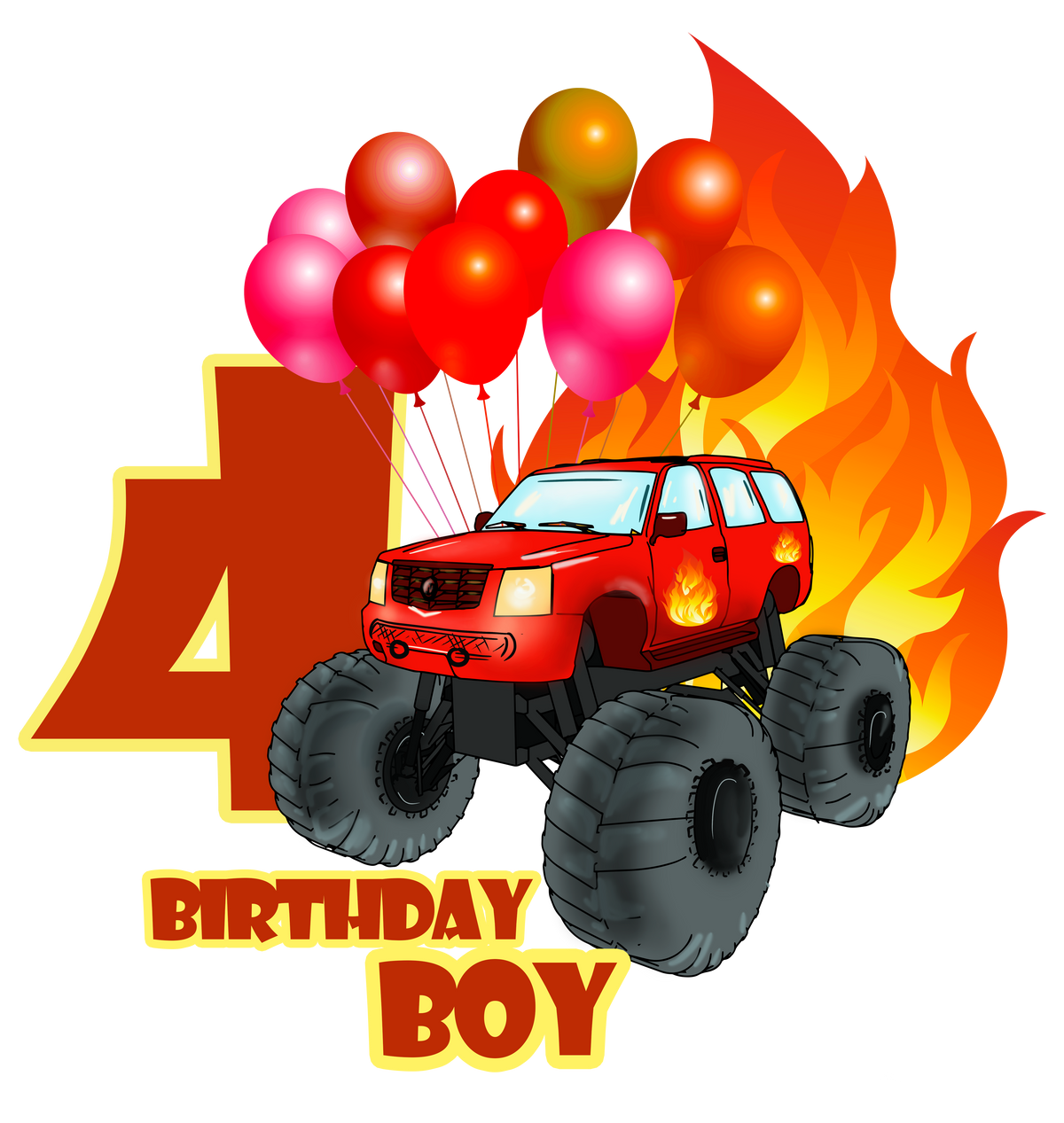 Car Birthday  Holiday Ready To Press Dtf Transfers dtfintexas