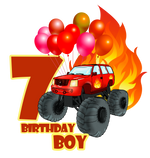 Car Birthday  Holiday Ready To Press Dtf Transfers dtfintexas