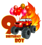 Car Birthday  Holiday Ready To Press Dtf Transfers dtfintexas