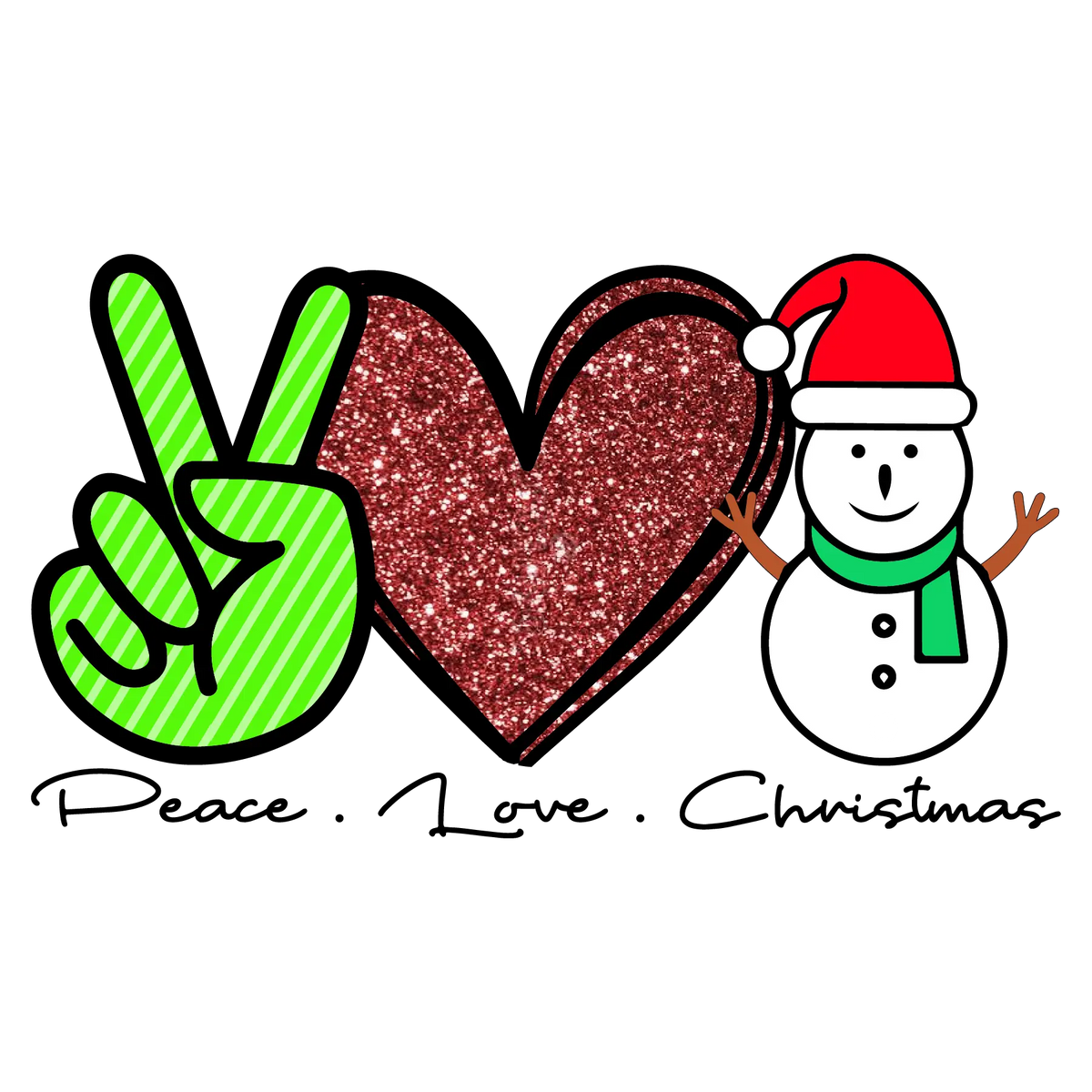 LOVE CHRISTMAS  5 CHRISTMAS Ready To Press dtfintexas