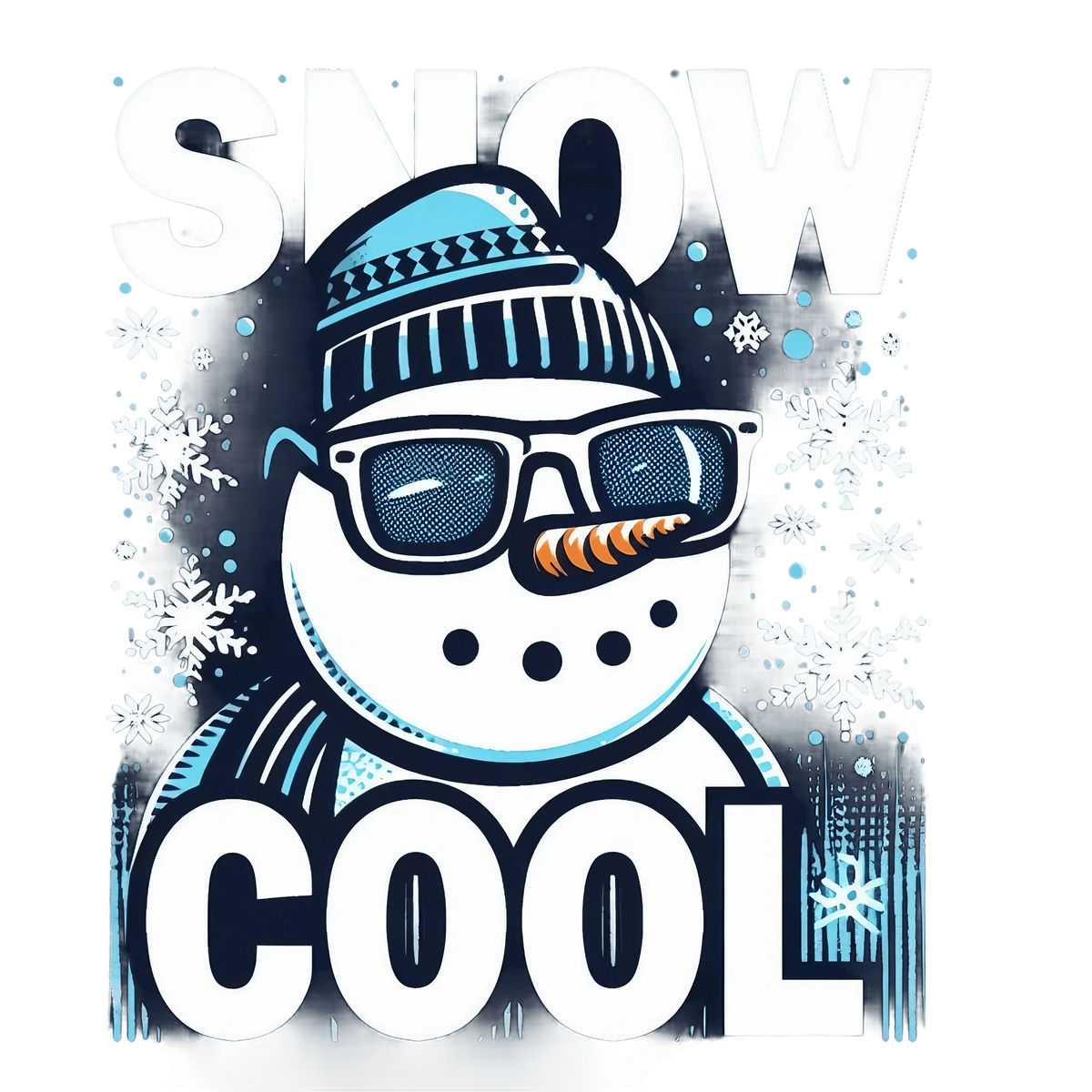 CHRISTMAS (66)SNOW COOL HOLIDAYS CHRISTMAS Ready To Press dtfintexas