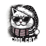 CHRISTMAS  75 COOL CAT CHRISTMAS HOLIDAYS  Ready To Press dtfintexas