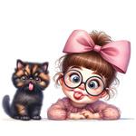cute cat (2)   Farm Animals  Animals  Ready To Press Dtf Transfers dtfintexas