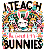 Little Bunny Easter Day Holiday Ready To Press Dtf Transfers dtfintexas