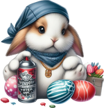 Easter Bunny Rep 16 Easter Holiday Ready To Press Dtf Transfers dtfintexas