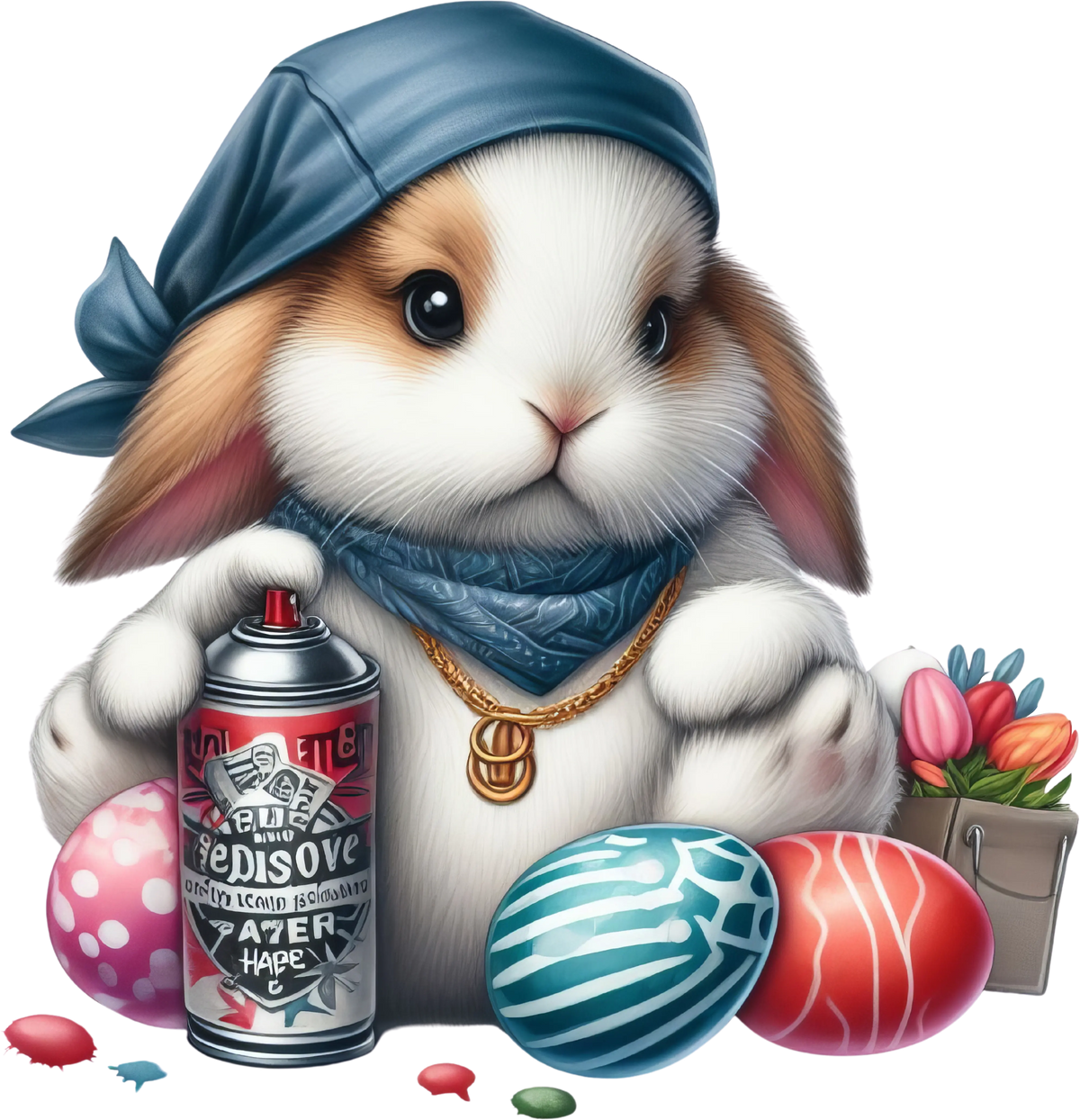Easter Bunny Rep 16 Easter Holiday Ready To Press Dtf Transfers dtfintexas