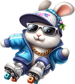 Easter Bunny Rep 1  Easter Holiday Ready To Press Dtf Transfers dtfintexas