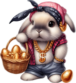 Easter Bunny Rep 1  Easter Holiday Ready To Press Dtf Transfers dtfintexas