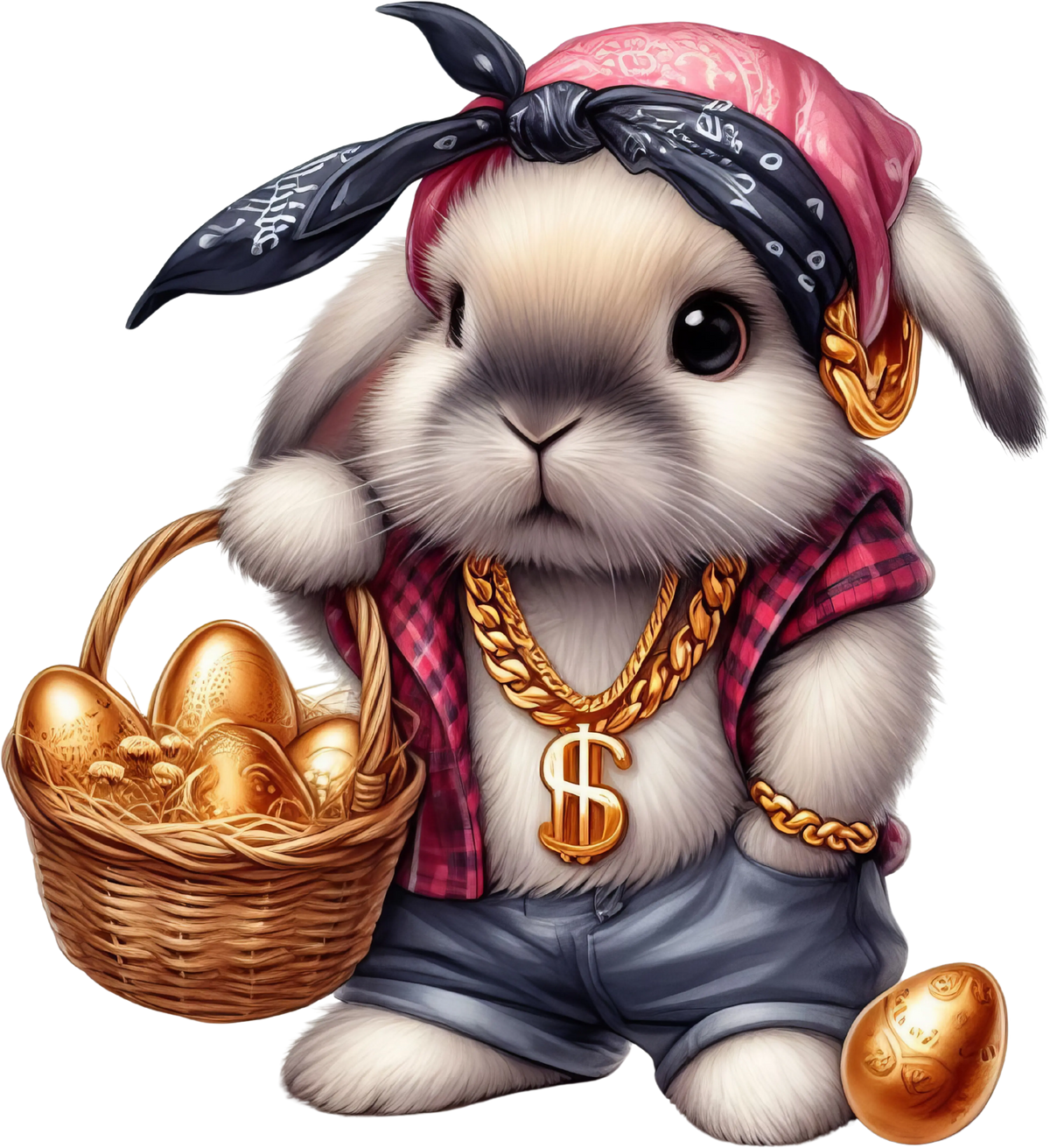Easter Bunny Rep 1  Easter Holiday Ready To Press Dtf Transfers dtfintexas