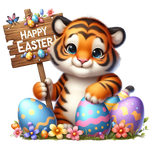 Happy  Easter 141 Easter Day  Holiday Ready To Press Dtf Transfers dtfintexas