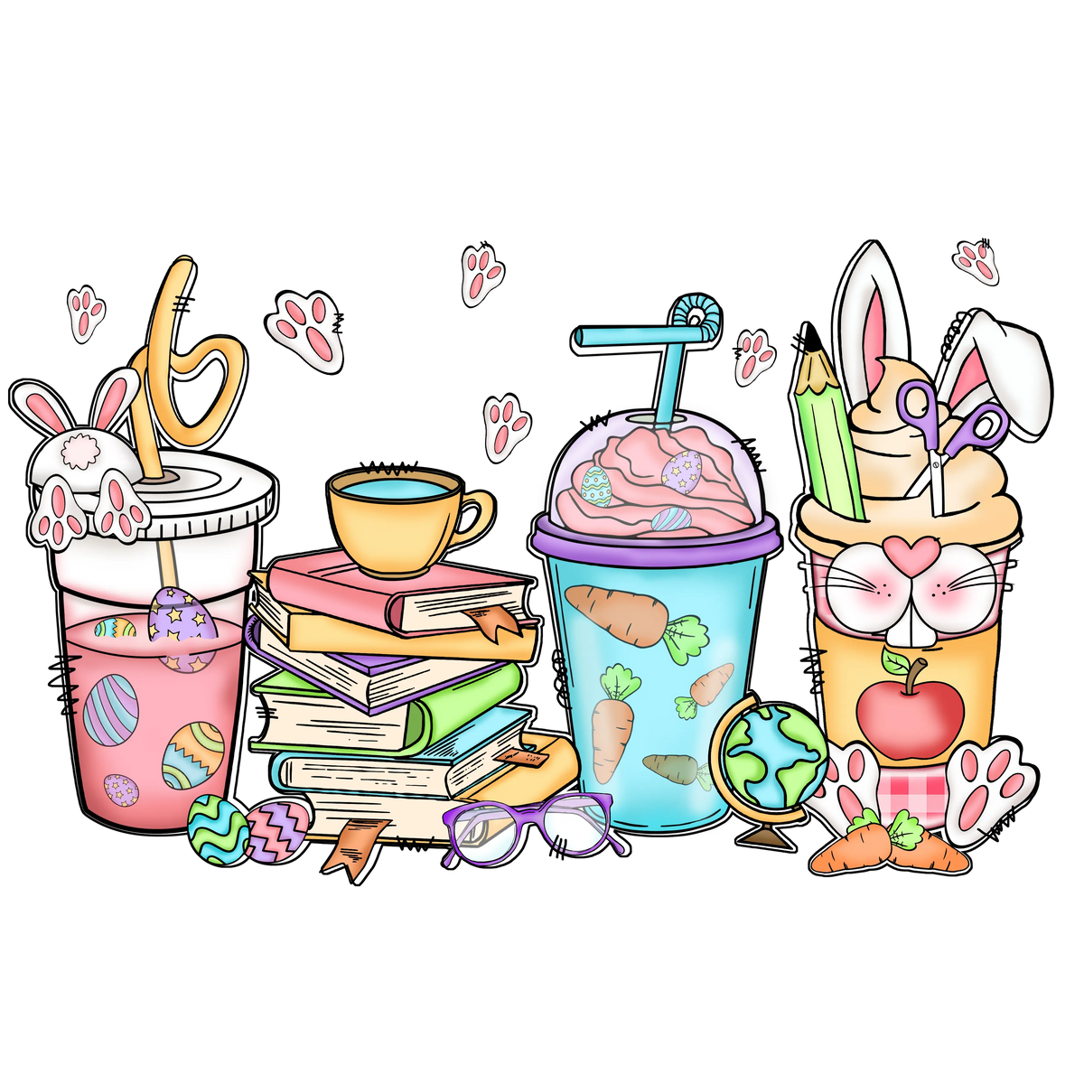 Coffe  Easter  19 Easter Day Holiday Ready To Press Dtf Transfers dtfintexas