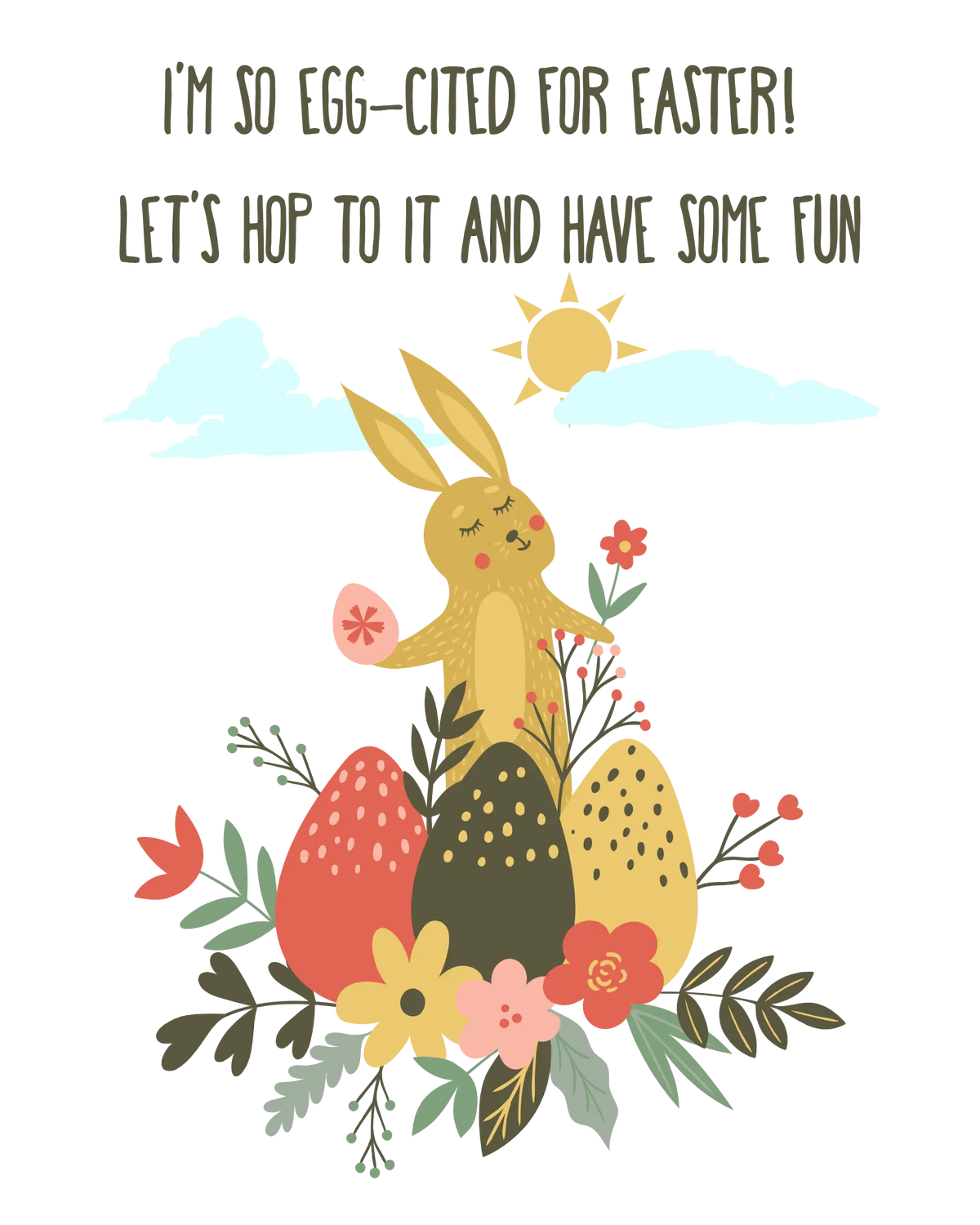 Easter 266  Easter Day  Holiday Ready To Press Dtf Transfers dtfintexas