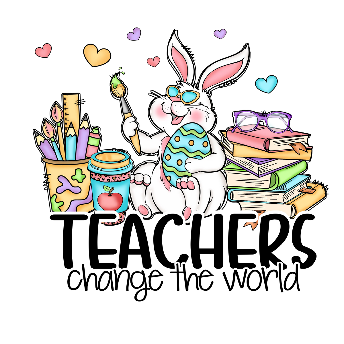 Teachers Easter31 Easter Day Holiday Ready To Press Dtf Transfers dtfintexas